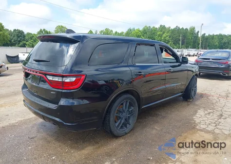 2021 Dodge Durango Gt Plus Rwd из США, поврежденный, VIN 1C4RDHDG4MC692947